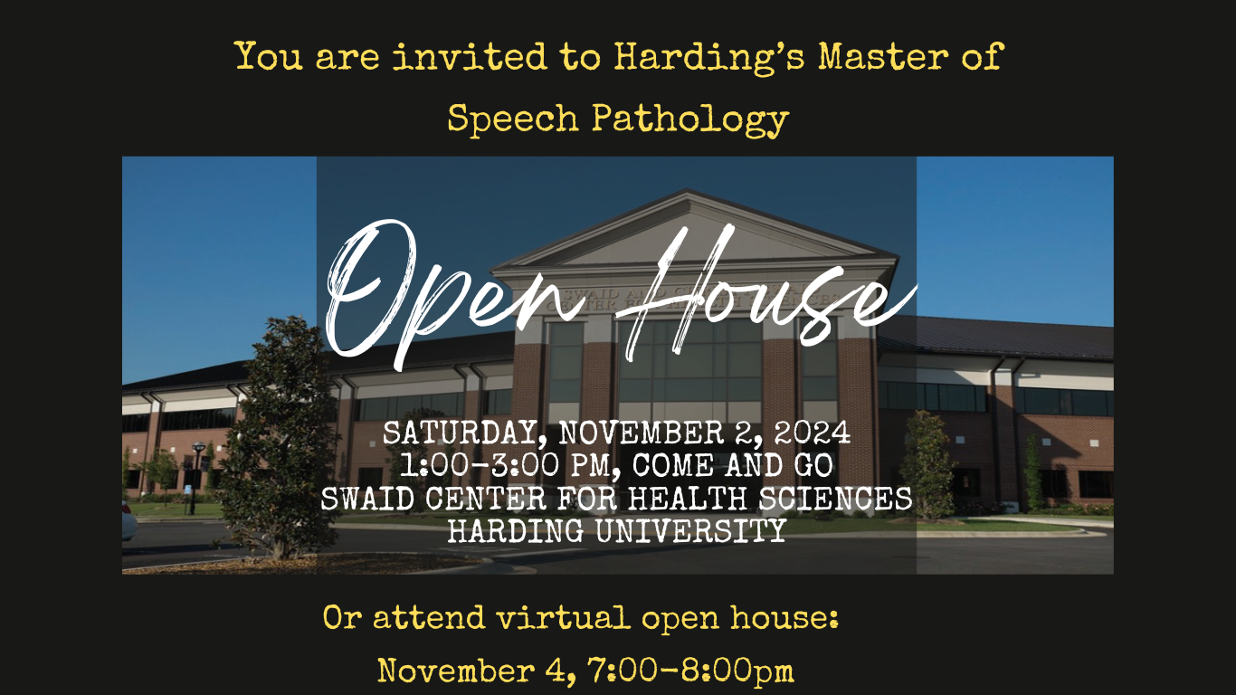 Flyer for CSD Open house on Saturday, November 2, 1-3pm, in the Swaid