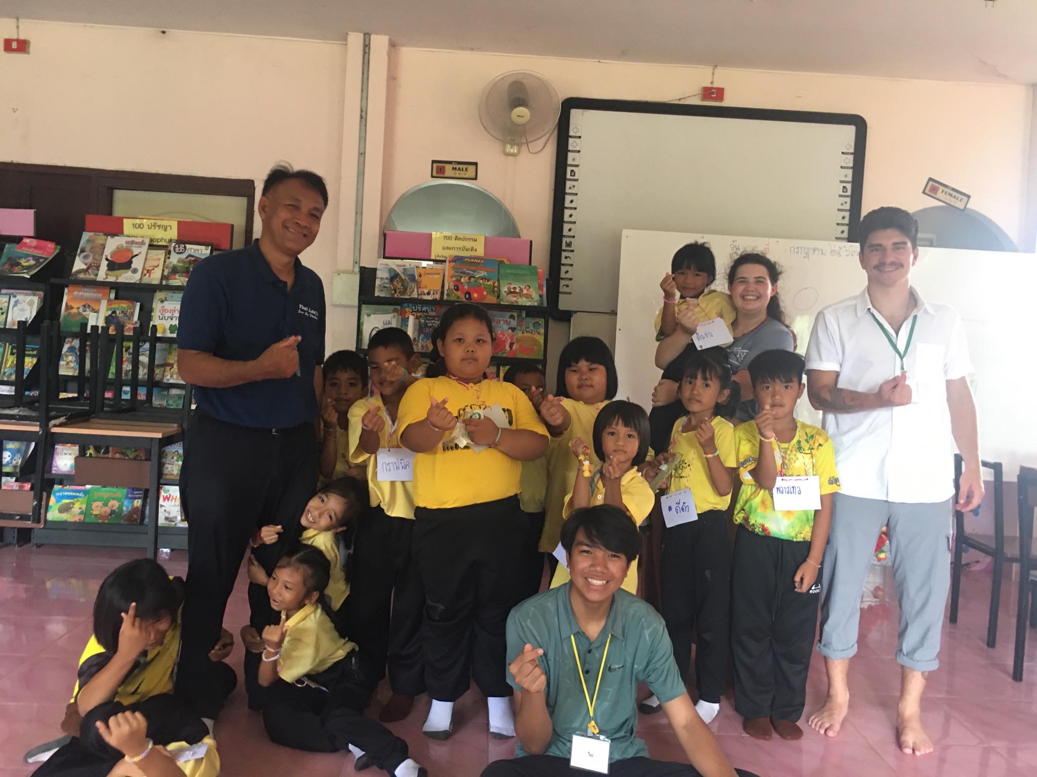 Group photo in Thailand