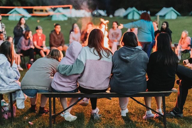 Bonfire in Northern Ireland