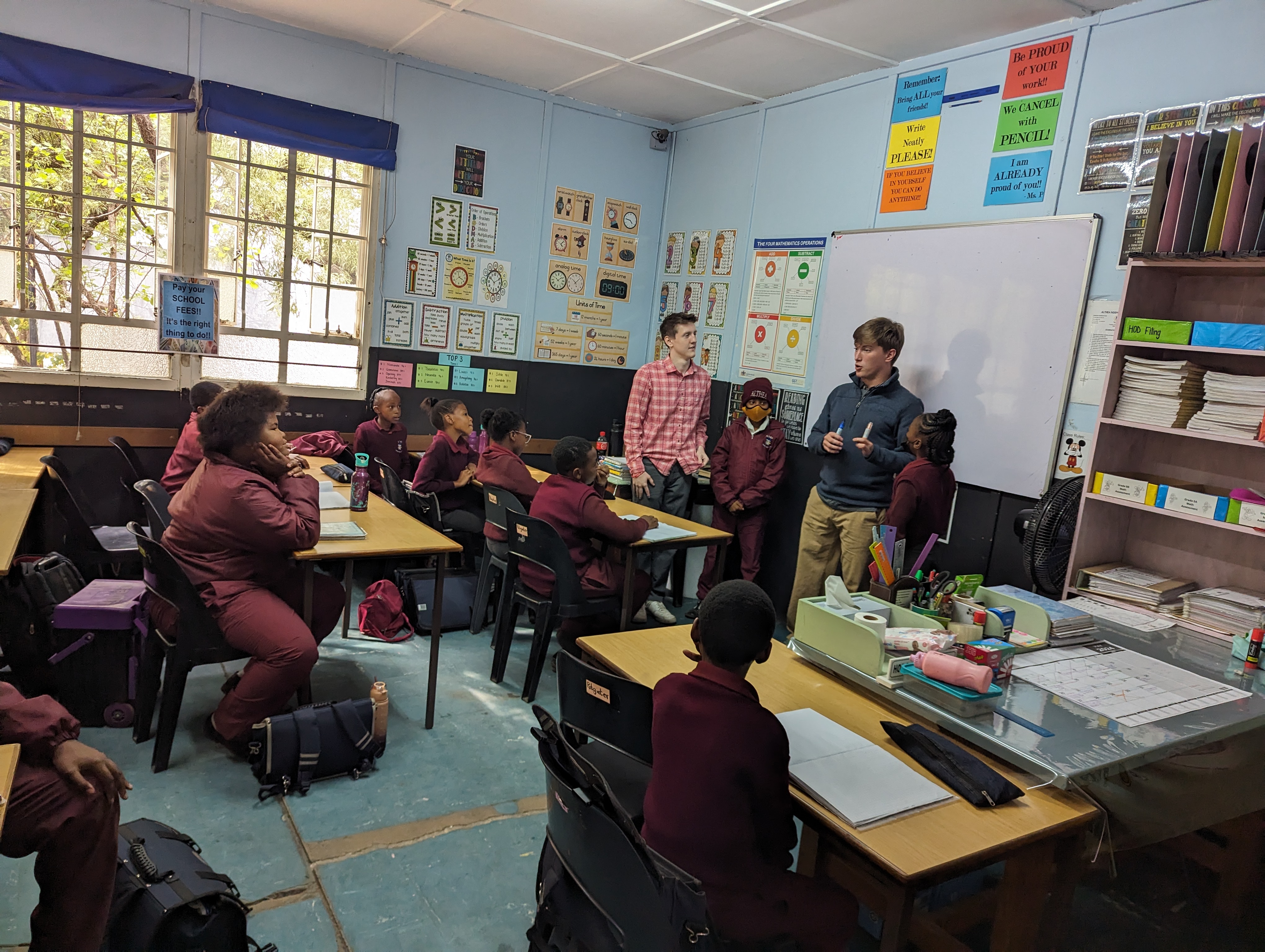 Classroom in South Africa